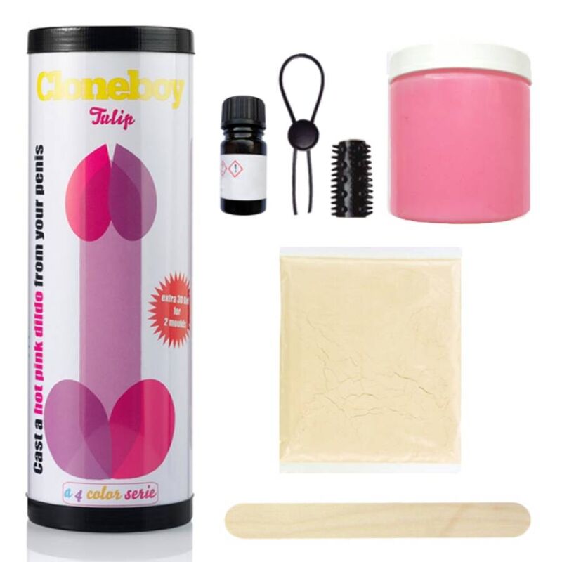 Dildo Cloneboy Tulipano — Rosa Intenso