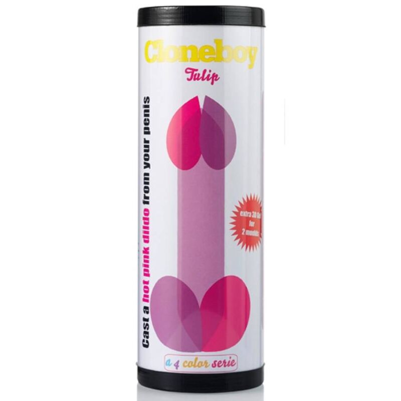 Dildo Cloneboy Tulipano — Rosa Intenso