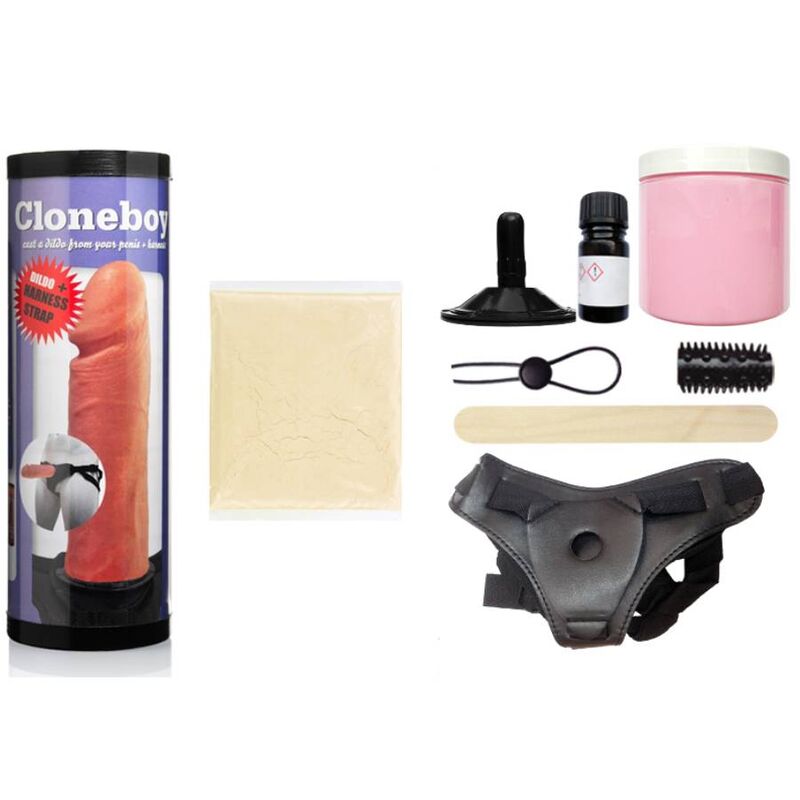 Dildo Personalizzabile con Imbracatura Cloneboy — Kit Completo