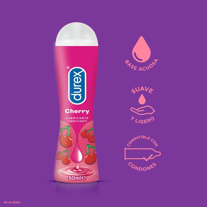 Gel Intimo Aromatizzato Ciliegia Durex Play Cheeky Cherry — 50 ml