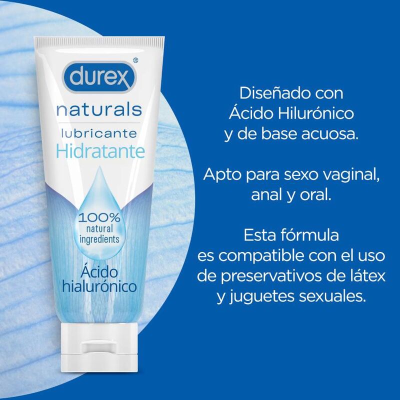 Lubrificante Intimo Idratante Durex Naturals — 100 ml