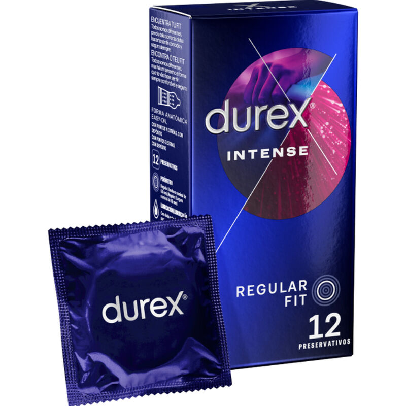 Preservativi Stimolanti Durex Intense Orgasmic — 12 Unità
