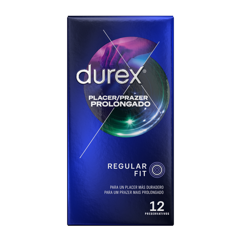 Preservativi Ritardanti Durex Pleasure Extended — 12 Unità