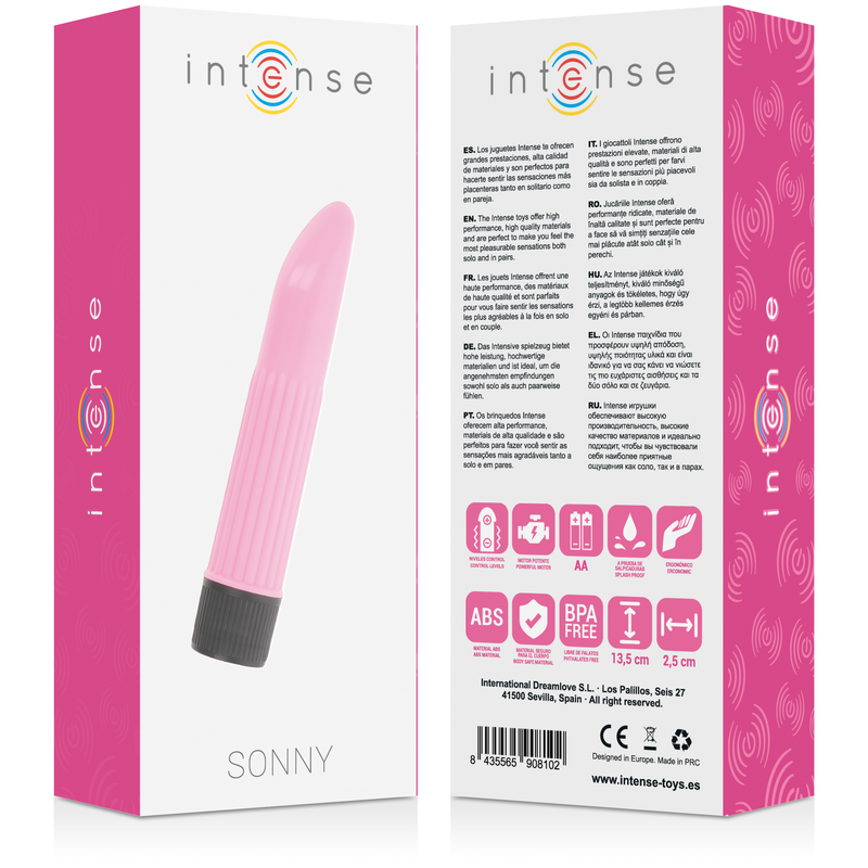Vibratore Clitoride Intense Sonny — Asta Curva 13,5 cm