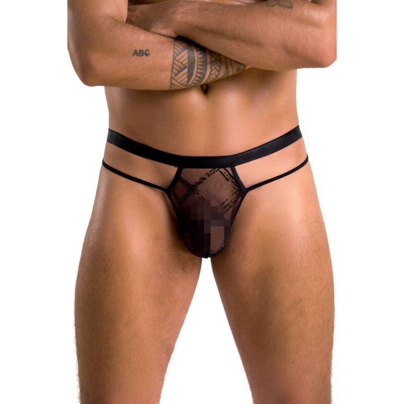Perizoma Uomo Passion Collin — Nero, S/M