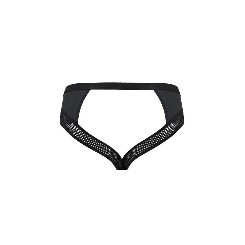 Slip Aperto Uomo Passion Tom — Nero, S/M
