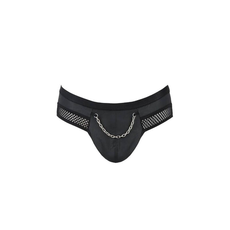 Slip Aperto Uomo Passion Tom — Nero, S/M