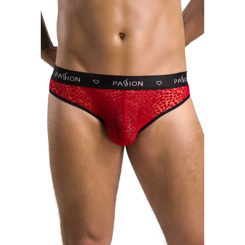 Slip Sexy Uomo Passion Mike — Rosso, S/M