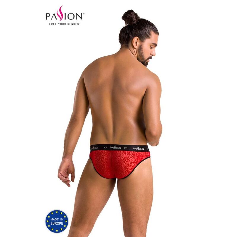 Slip Sexy Uomo Passion Mike — Rosso, S/M