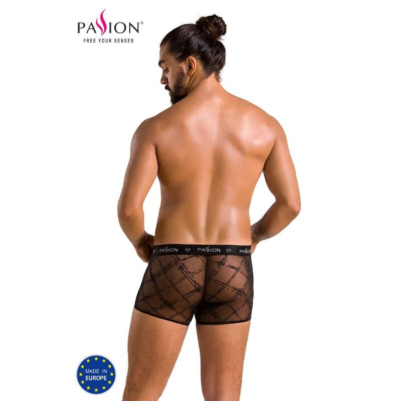 Boxer Sexy Uomo Passion James — Nero, S/M