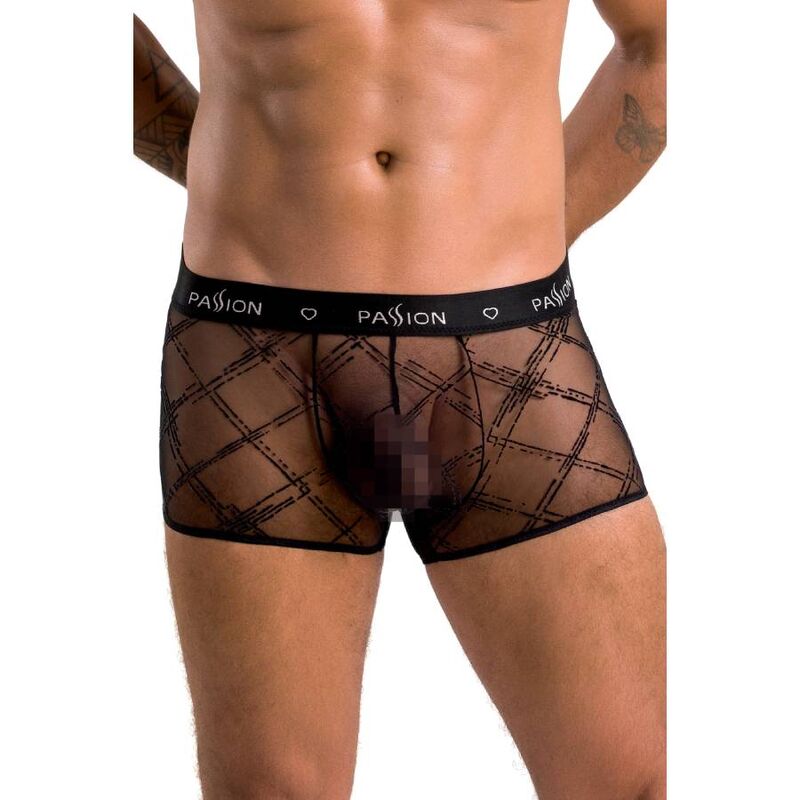 Boxer Sexy Uomo Passion James — Nero, S/M