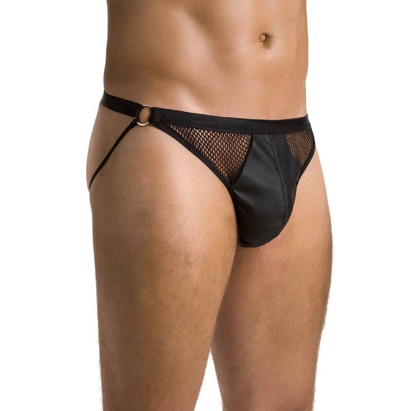 Slip Aperto Uomo Passion Luke — Nero, S/M