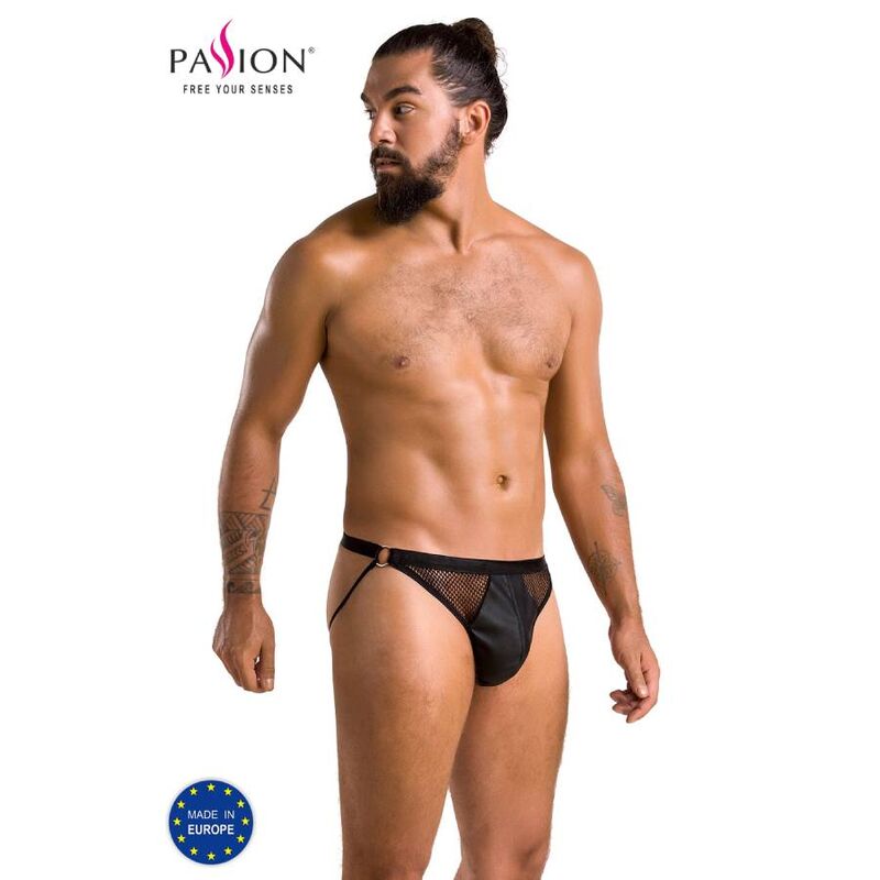 Slip Aperto Uomo Passion Luke — Nero, S/M