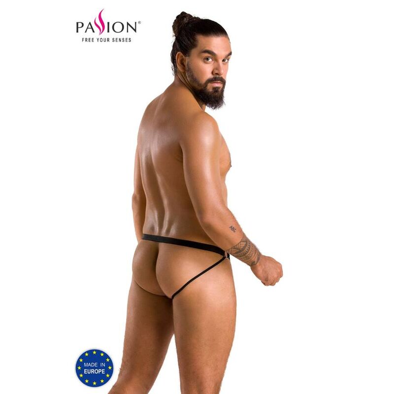 Slip Aperto Uomo Passion Luke — Nero, S/M