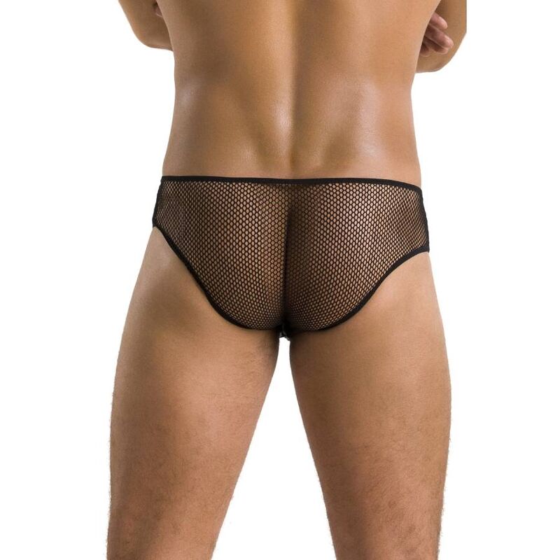 Slip Uomo Erotico Passion Richard — Nero, S/M