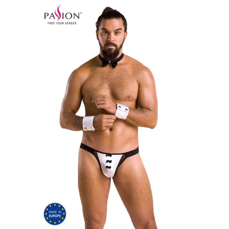 Slip Sexy Uomo Passion 036 Alfrojo — Nero, S/M