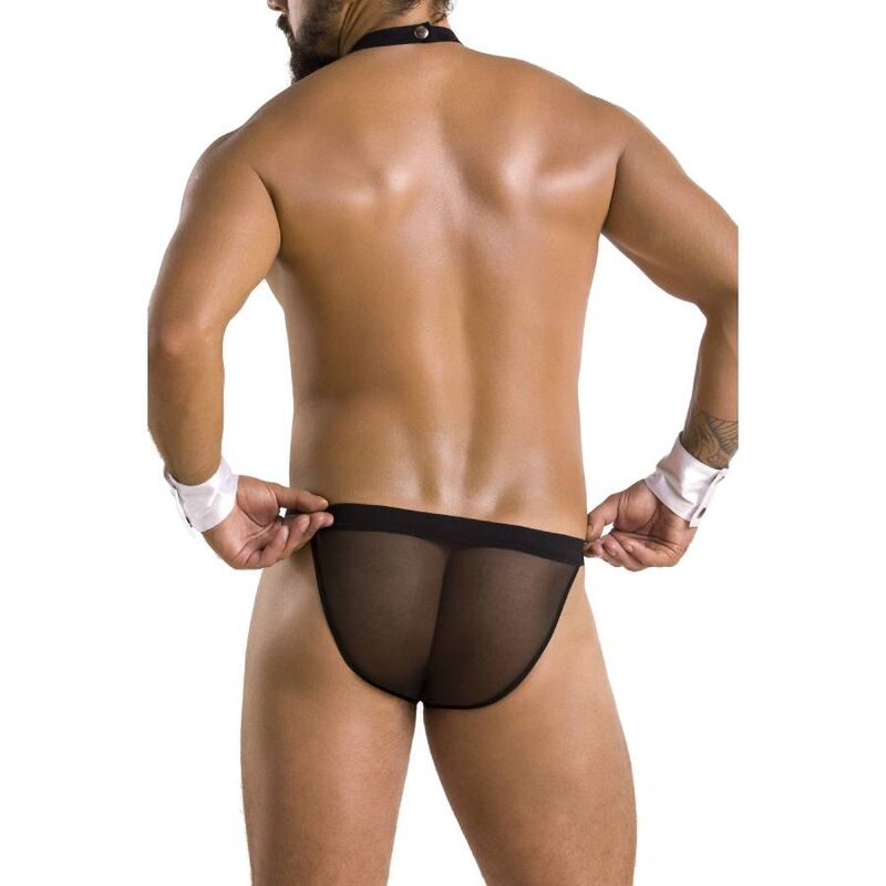Slip Sexy Uomo Passion 036 Alfrojo — Nero, S/M