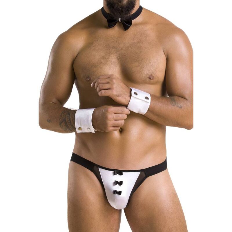 Slip Sexy Uomo Passion 036 Alfrojo — Nero, S/M