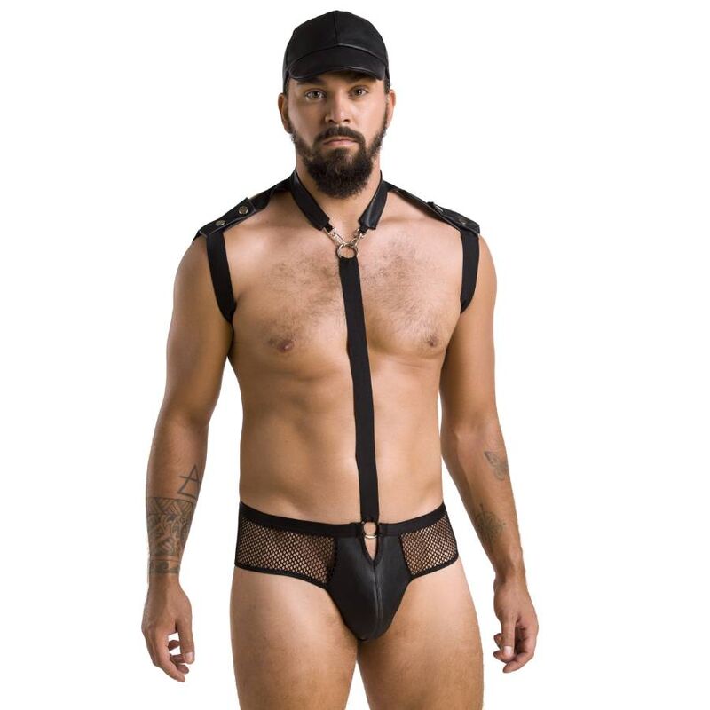 Lingerie Sexy Passion 038 John — Set Nero S/M