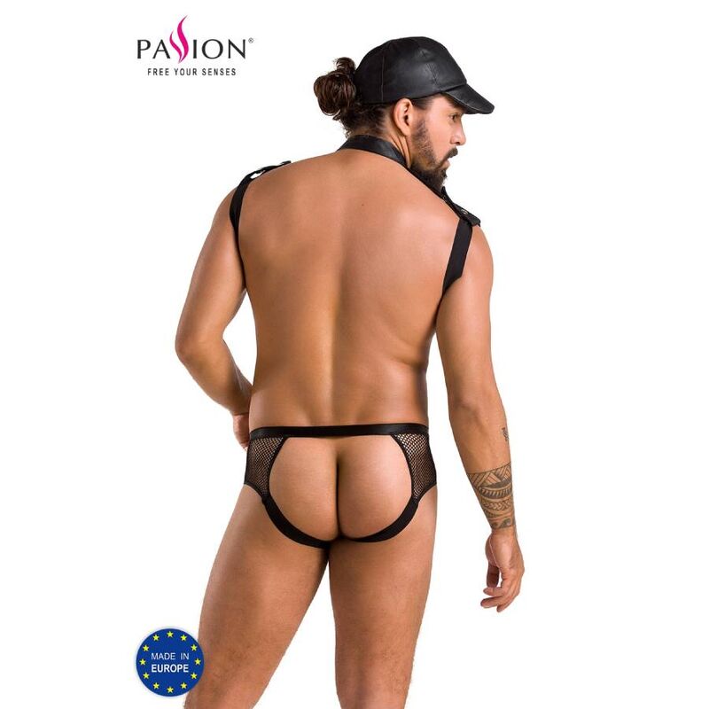 Lingerie Sexy Passion 038 John — Set Nero S/M