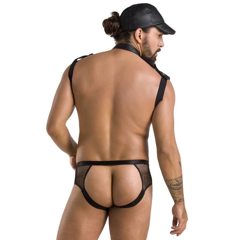 Lingerie Sexy Passion 038 John — Set Nero S/M