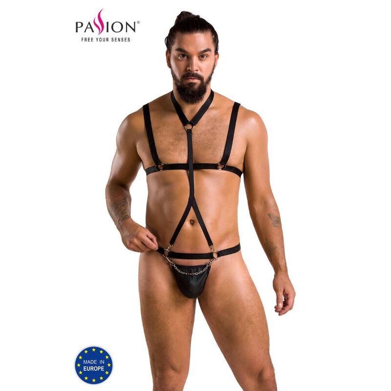 Costume Erotico Passion 039 Andrew — Set, Nero, S/M
