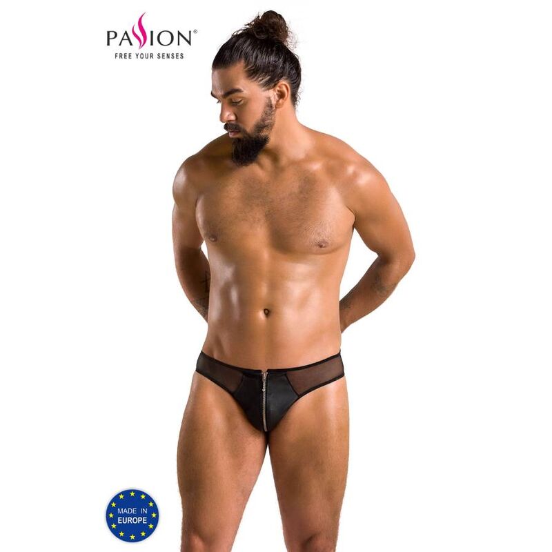 Slip Uomo Sexy Passion Men 042 Timmy — Nero, S/M
