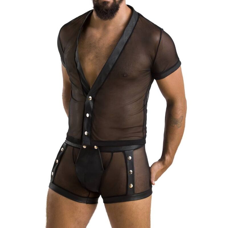 Lingerie Sexy Passion Michael — Set S/M, Nero