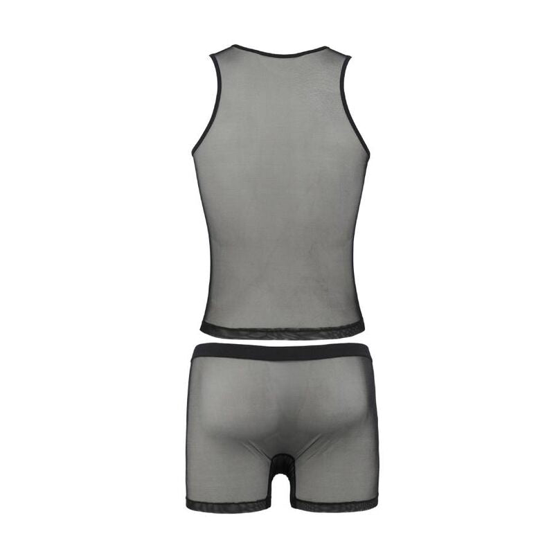 Set Lingerie Sexy Passion Oscar — Uomo, S/M, Nero