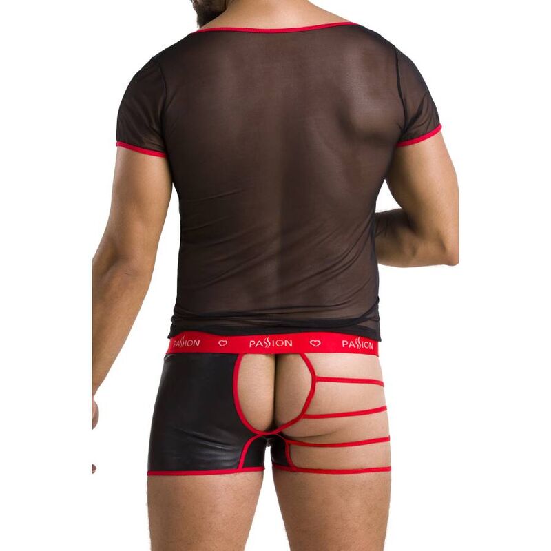 Lingerie Sexy Passion 055 Set Mark — Nero, S/M