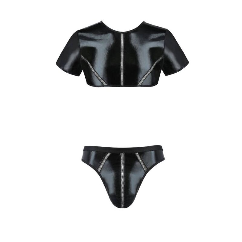 Set Lingerie Sexy Passion 057 — Nero, Taglia S/M