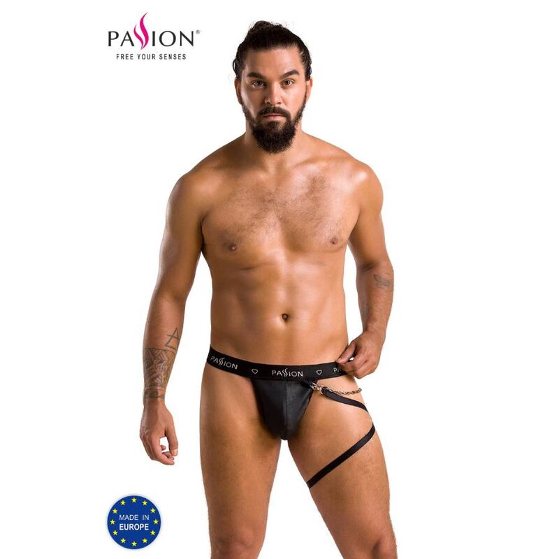 Perizoma Uomo Passion Bill — Nero, L/XL