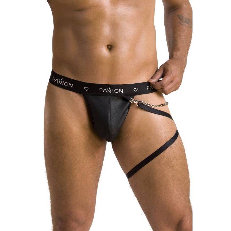 Perizoma Uomo Passion Bill — Nero, L/XL