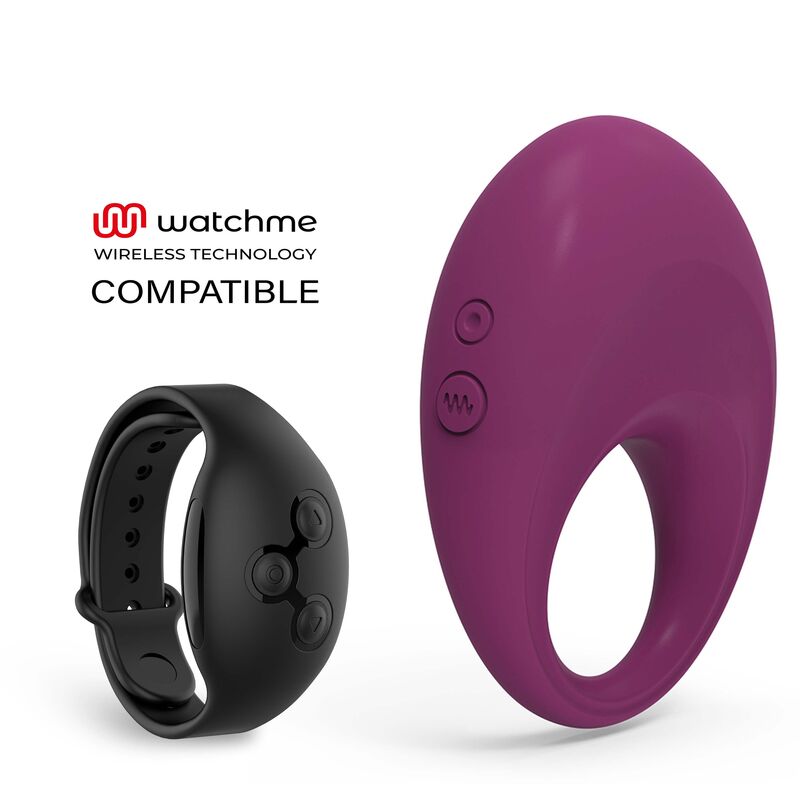 Anello Fallico Vibrante Coverme Dylan — Wireless, 10 Modalità