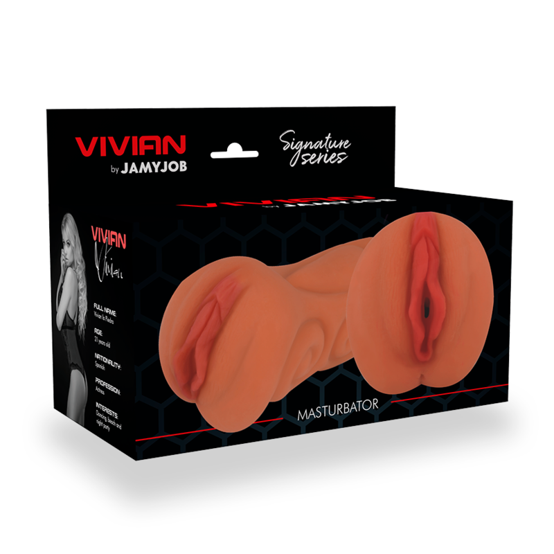 Masturbatore Maschile Vagina Jamyjob Signature Vivian — TPR