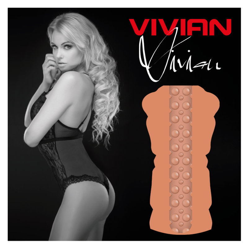Masturbatore Maschile Vagina Jamyjob Signature Vivian — TPR