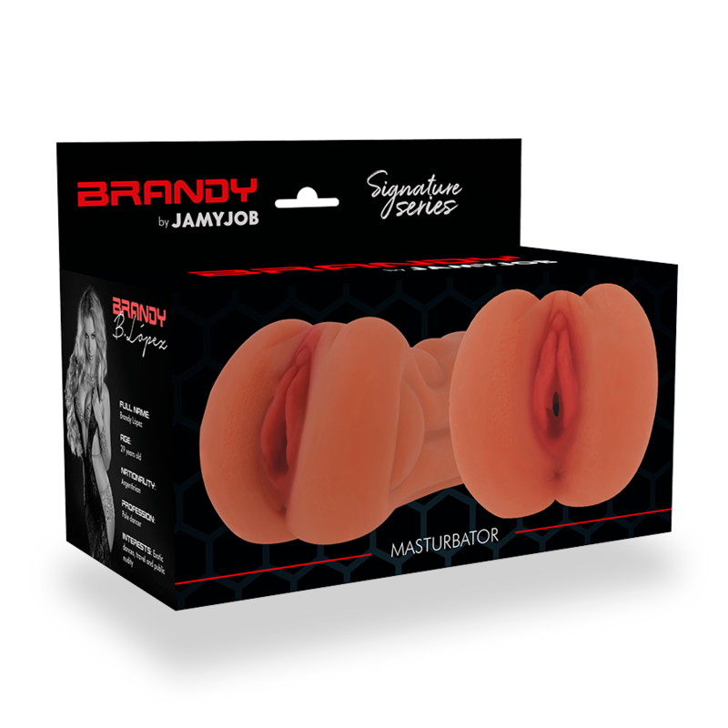 Masturbatore Maschile Jamyjob Signature Brandy — TPR