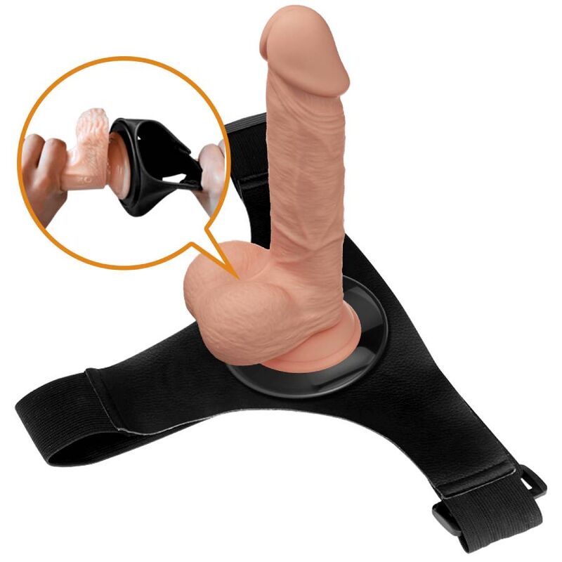 Imbracatura Strapless con Dildo Pretty Love Jerry — 21,8 cm