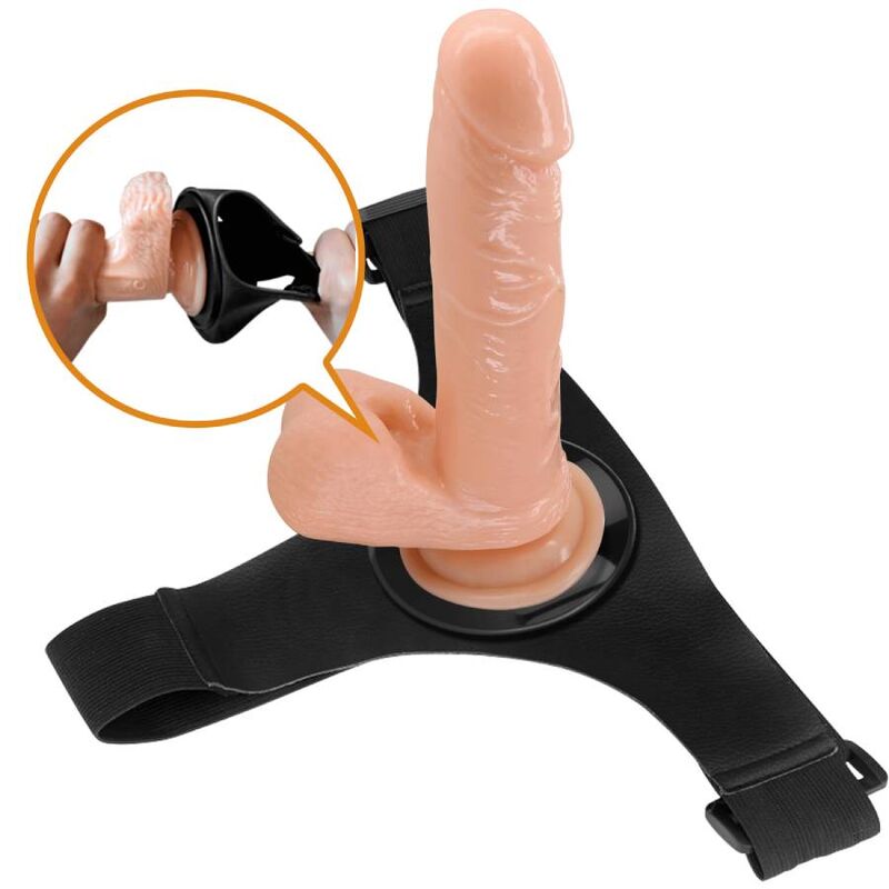 Imbracatura Strapless con Dildo Pretty Love Tom — 20 cm