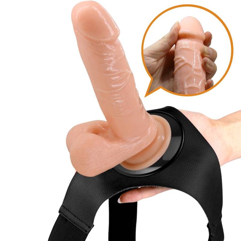 Imbracatura Strapless con Dildo Pretty Love Tom — 20 cm