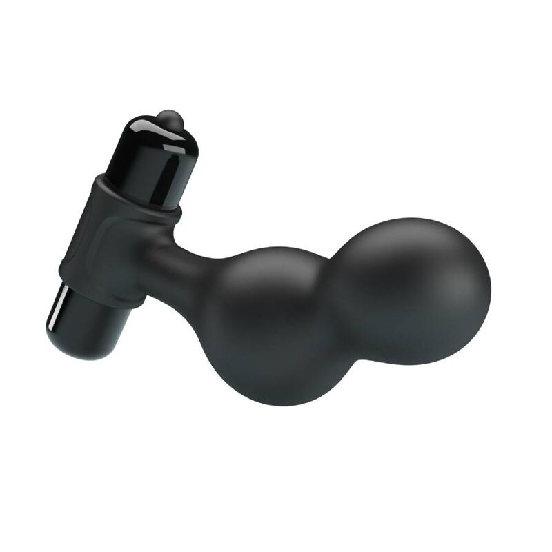 Plug Anale Vibrante Mr Play — Silicone, 10 Modalità, Nero