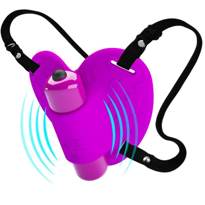Stimolatore Clitoride Pretty Love Heartbeat — 10 Modalità, Viola