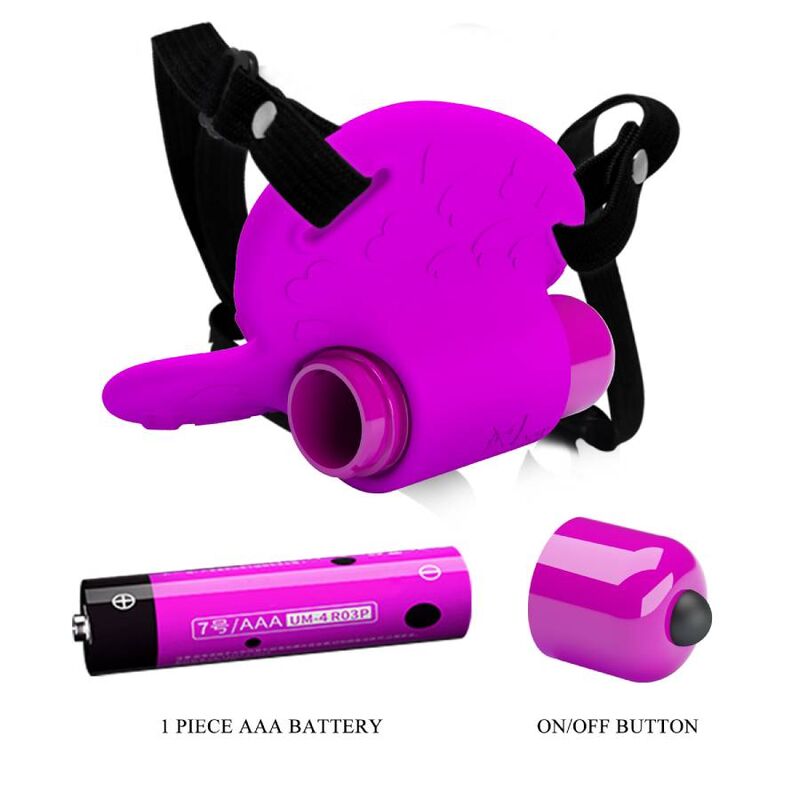 Stimolatore Clitoride Pretty Love Heartbeat — 10 Modalità, Viola