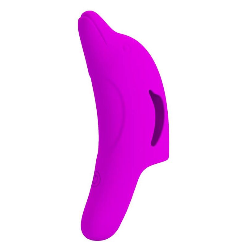 Vibratore da Dito Pretty Love Delphini — Silicone, 10 Funzioni