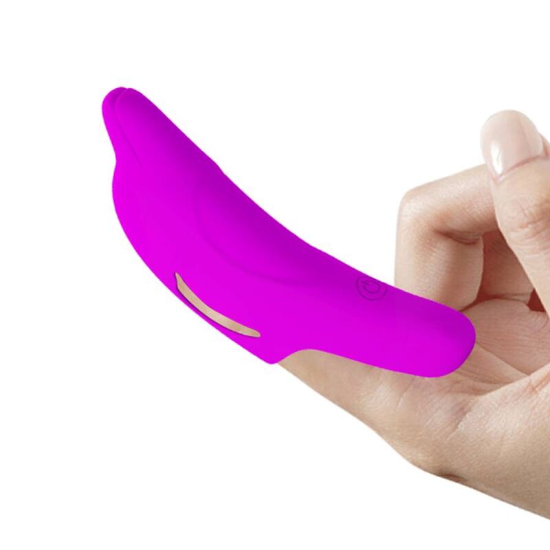 Vibratore da Dito Pretty Love Delphini — Silicone, 10 Funzioni