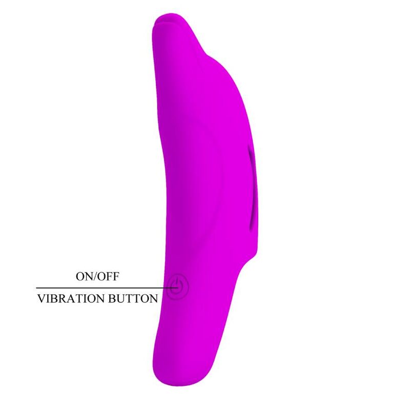 Vibratore da Dito Pretty Love Delphini — Silicone, 10 Funzioni