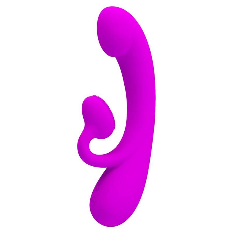 Vibratore Rabbit Succhia Clitoride Pretty Love Sincero — Viola