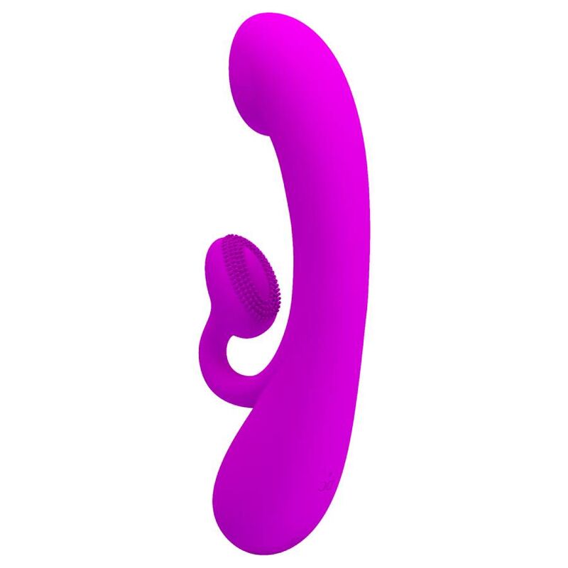 Vibratore Rabbit Succhia Clitoride Pretty Love Sincero — Viola