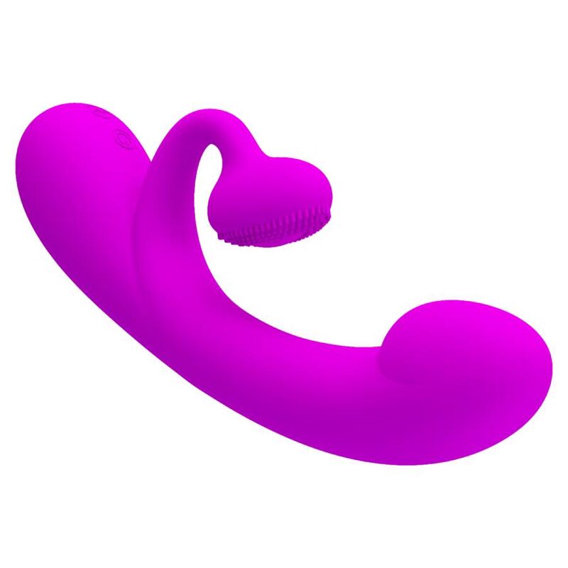 Vibratore Rabbit Succhia Clitoride Pretty Love Sincero — Viola