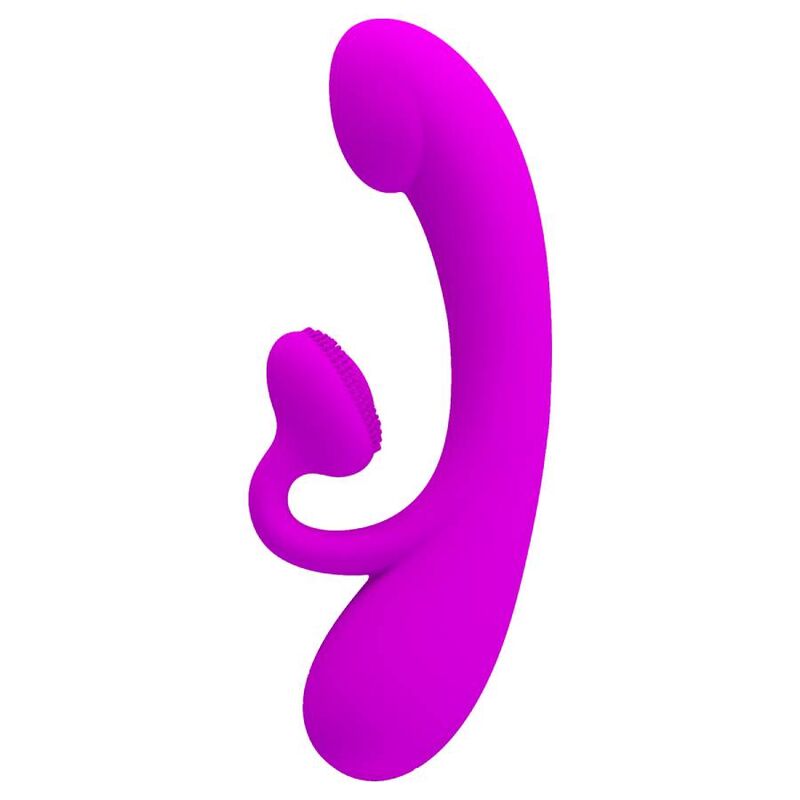 Vibratore Rabbit Succhia Clitoride Pretty Love Sincero — Viola